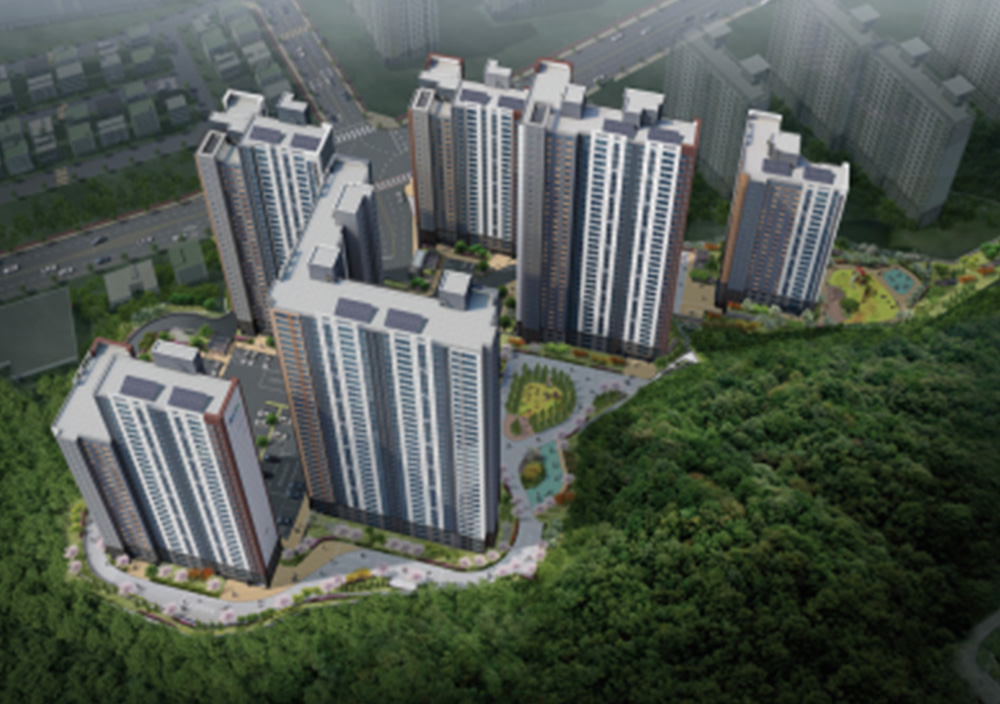 2021 삼척 센트럴 두산위브 아파트 총 736세대